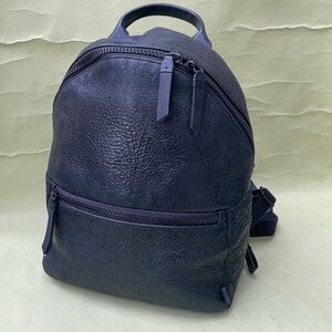 Vintage black ECCO large leather backpack
